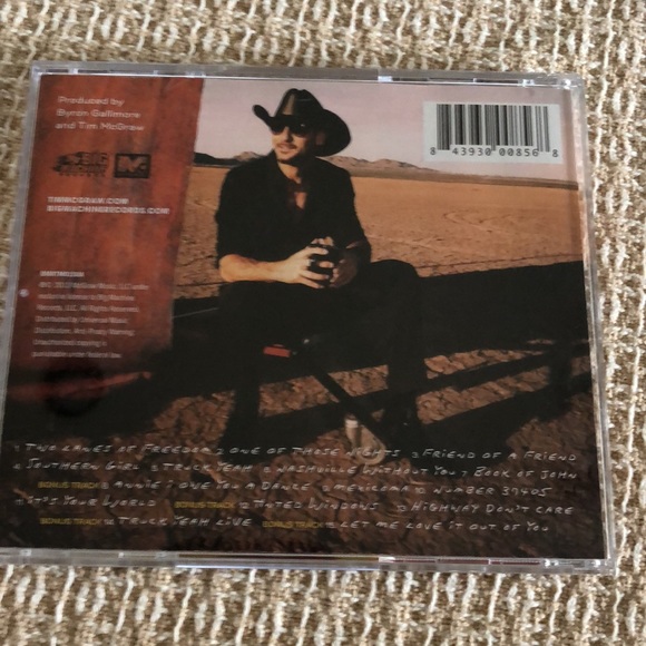 2. country CDs Tim McGraw and Brett Young - Picture 10 of 16